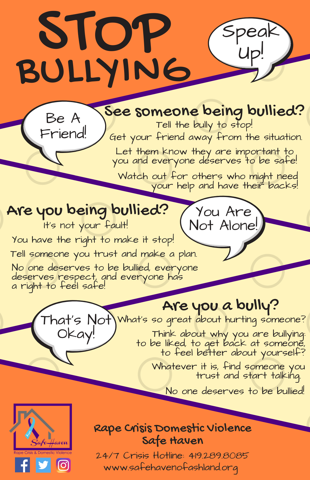 Anti Bullying Gift Bullying is a Crime Anti Harrassment Gift Kids